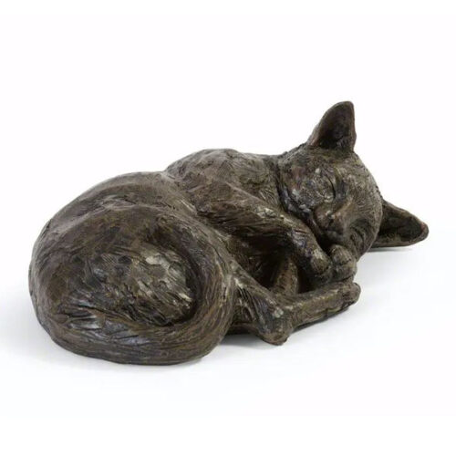Resting Cat Urn