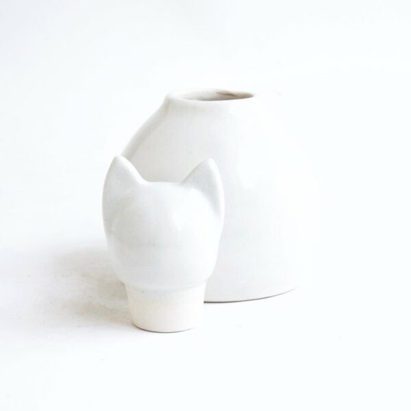 Ceramic Cat Urn (Multiple Colors) - Image 4