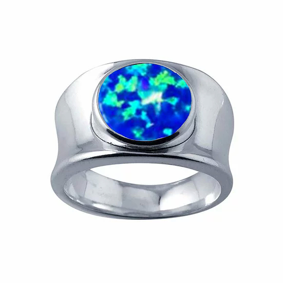 fire opal ring for men