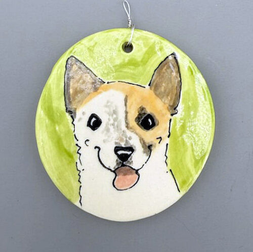 Pet Portrait Ceramic Ornament