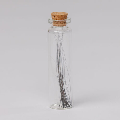 Whiskers in Glass Bottle