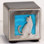 Aqua Green Copper Cat