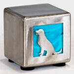 Aqua Green Copper Labrador