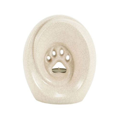 Tranquil Paw Candle Urn - Stone Crackle
