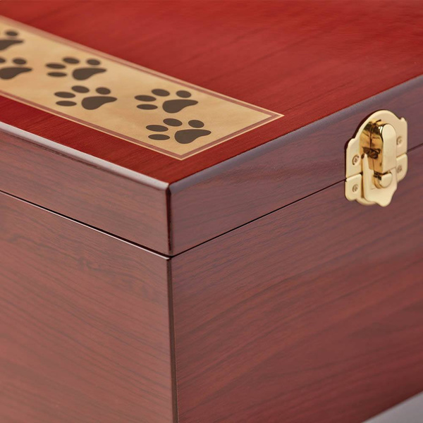 Paw Print Memento Chest - 300 ci - Image 3