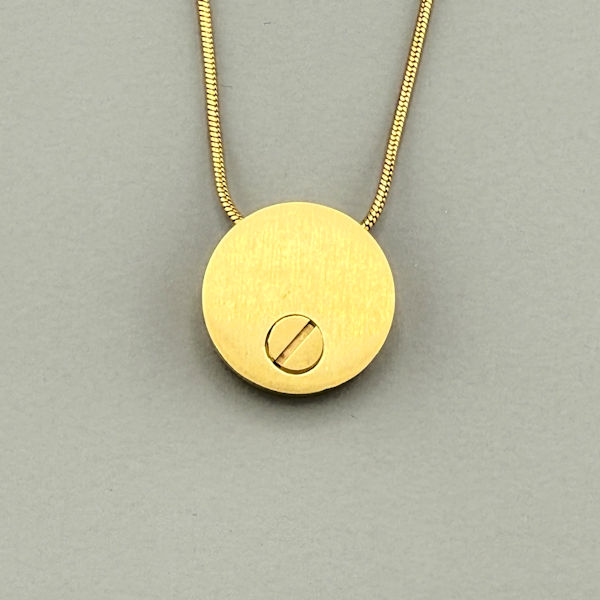 Round Bronze Pendant - Image 2