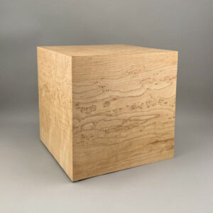 Birdseye Maple Pet Urn - 90 ci