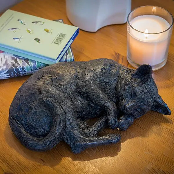 Resting Cat Urn - Image 2