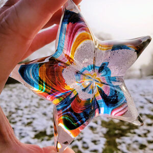 Memorial Glass Starfish