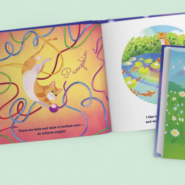 Across the Rainbow Bridge Book - In Memory of a Cat - Image 3