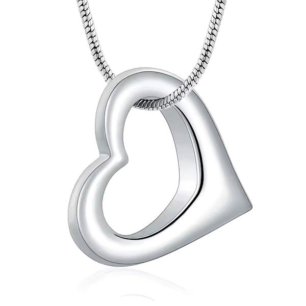 Eternal Heart Urn Pendant - Image 2