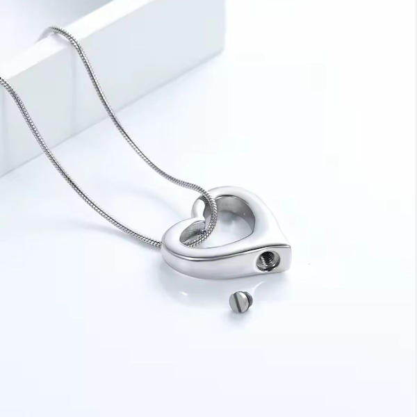 Eternal Heart Urn Pendant - Image 4